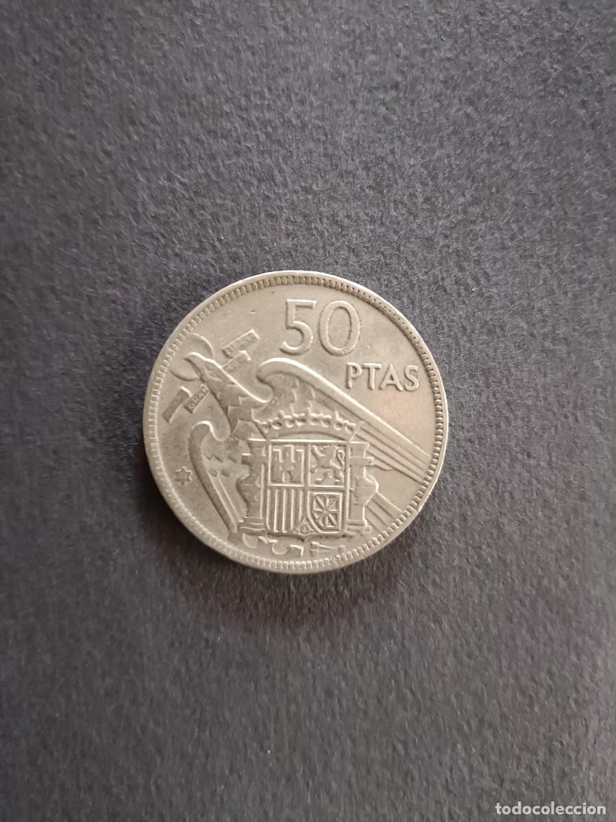 Monedas medievales: Monedas 50 pesetas de Franco - Foto 6