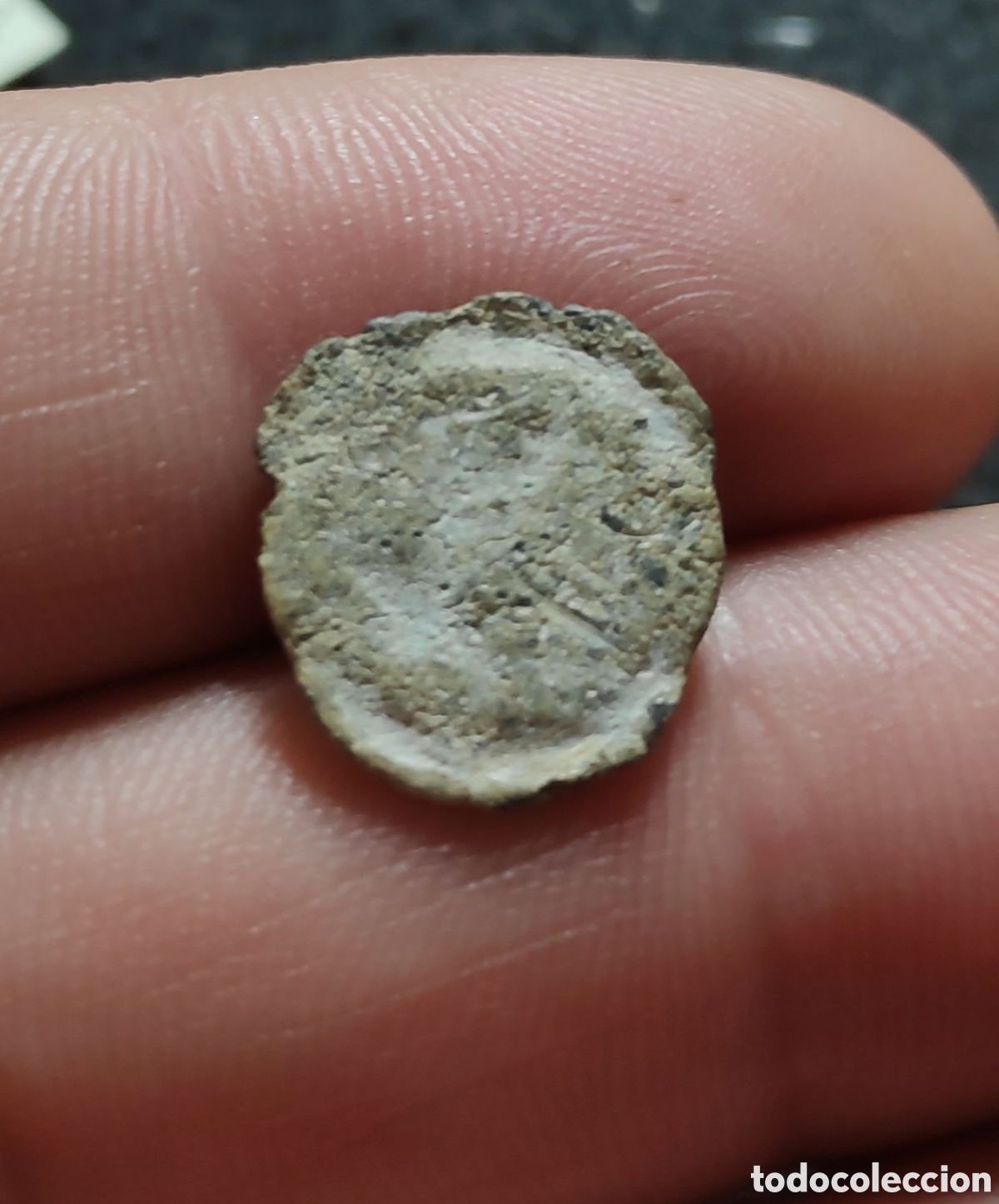 Monedas medievales: PLOMO MONETIFORME ROMANO DE LA PENINSULA IBERICA - Foto 2