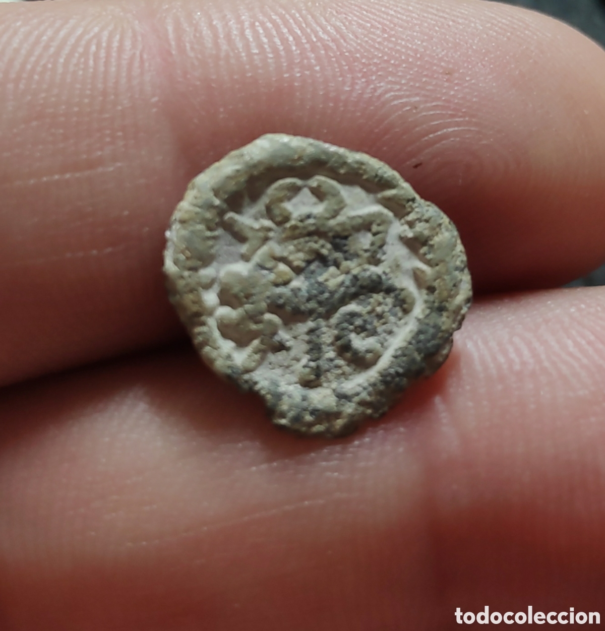 Monedas medievales: PLOMO MONETIFORME ROMANO DE LA PENINSULA IBERICA - Foto 1