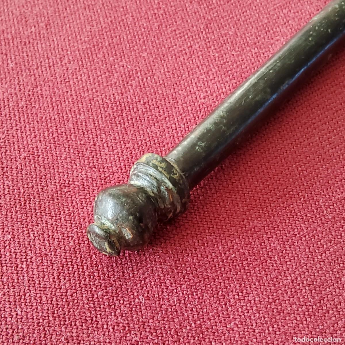Monedas medievales: Antiguo objeto medieval o romano de bronce - Foto 4