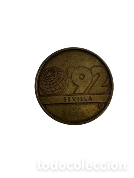 Monedas medievales: Moneda Conmemorativa Expo 92 - Foto 2
