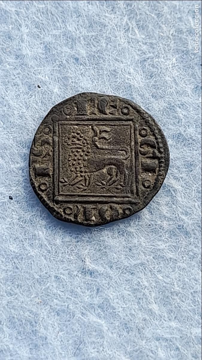 Monedas medievales: Alfonso X. 1252 - 1284. &Oacute;bolo. Cuenca. - Foto 3