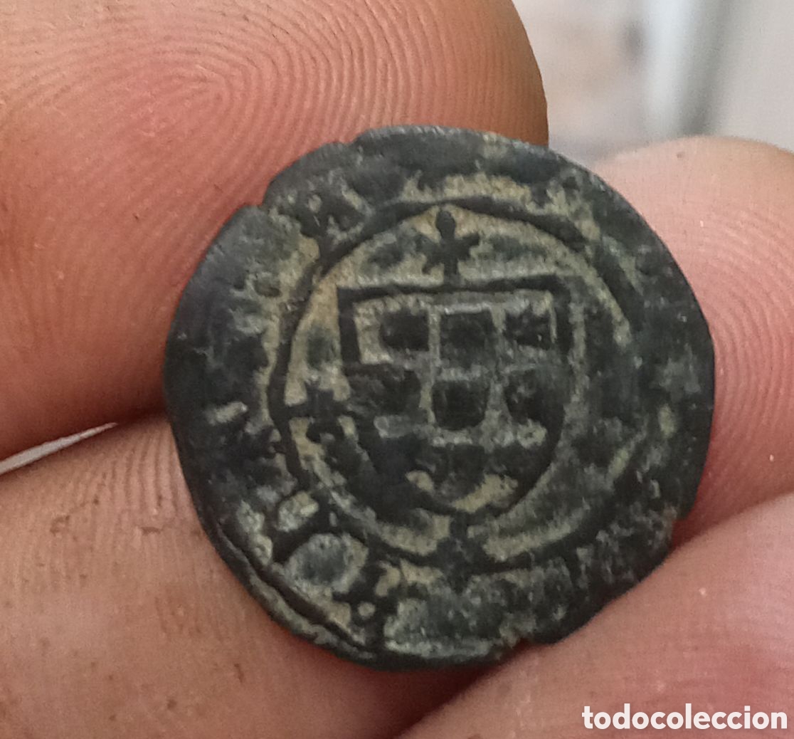 Monedas medievales: MONEDA HISPANO-PORTUGUESA - Foto 2