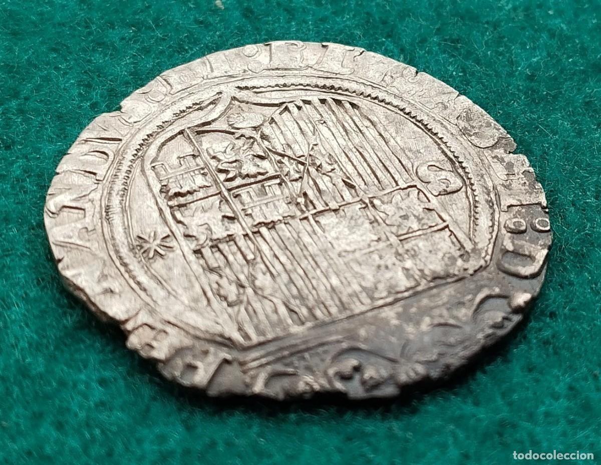 Monedas medievales: Real plata Sevilla Reyes Catolicos - Foto 7