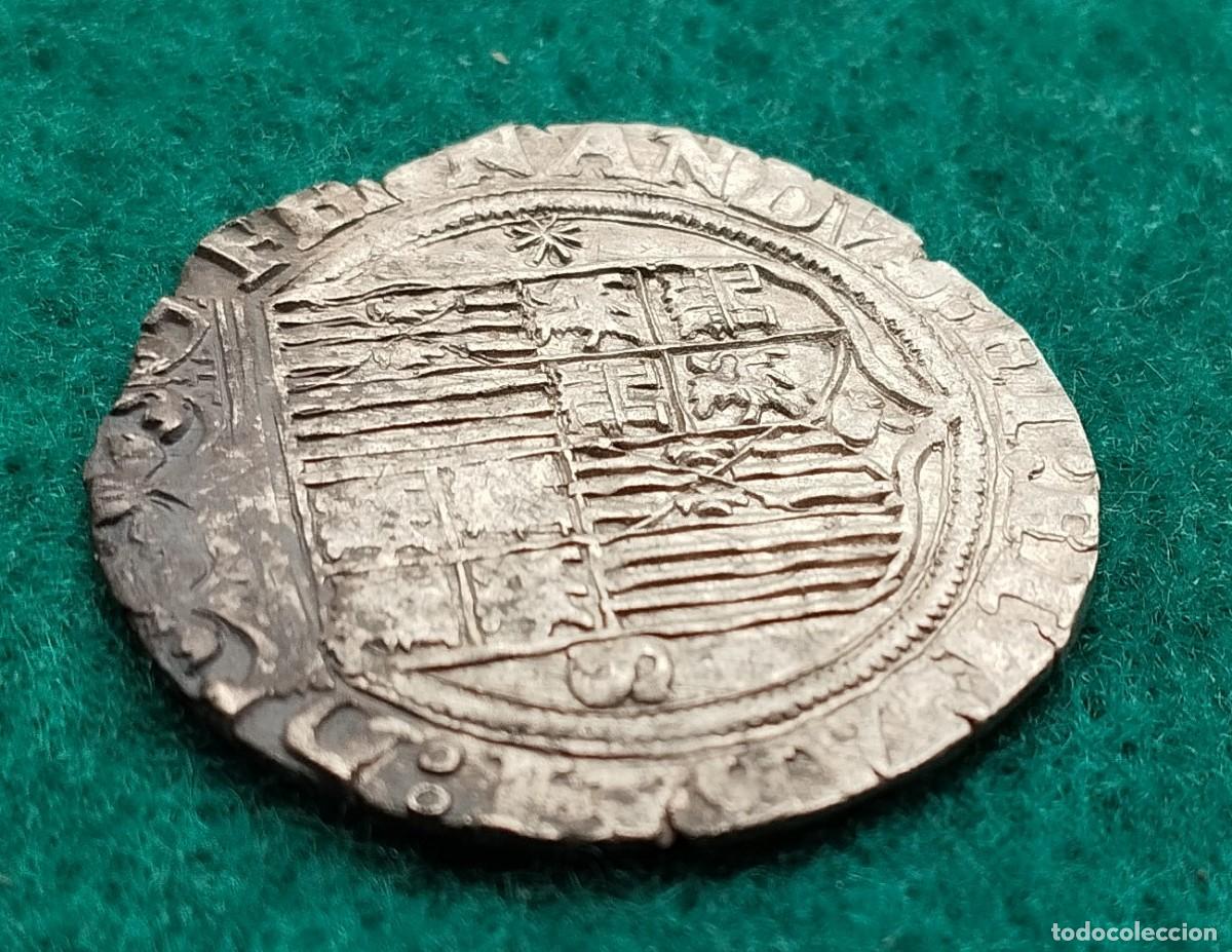 Monedas medievales: Real plata Sevilla Reyes Catolicos - Foto 8