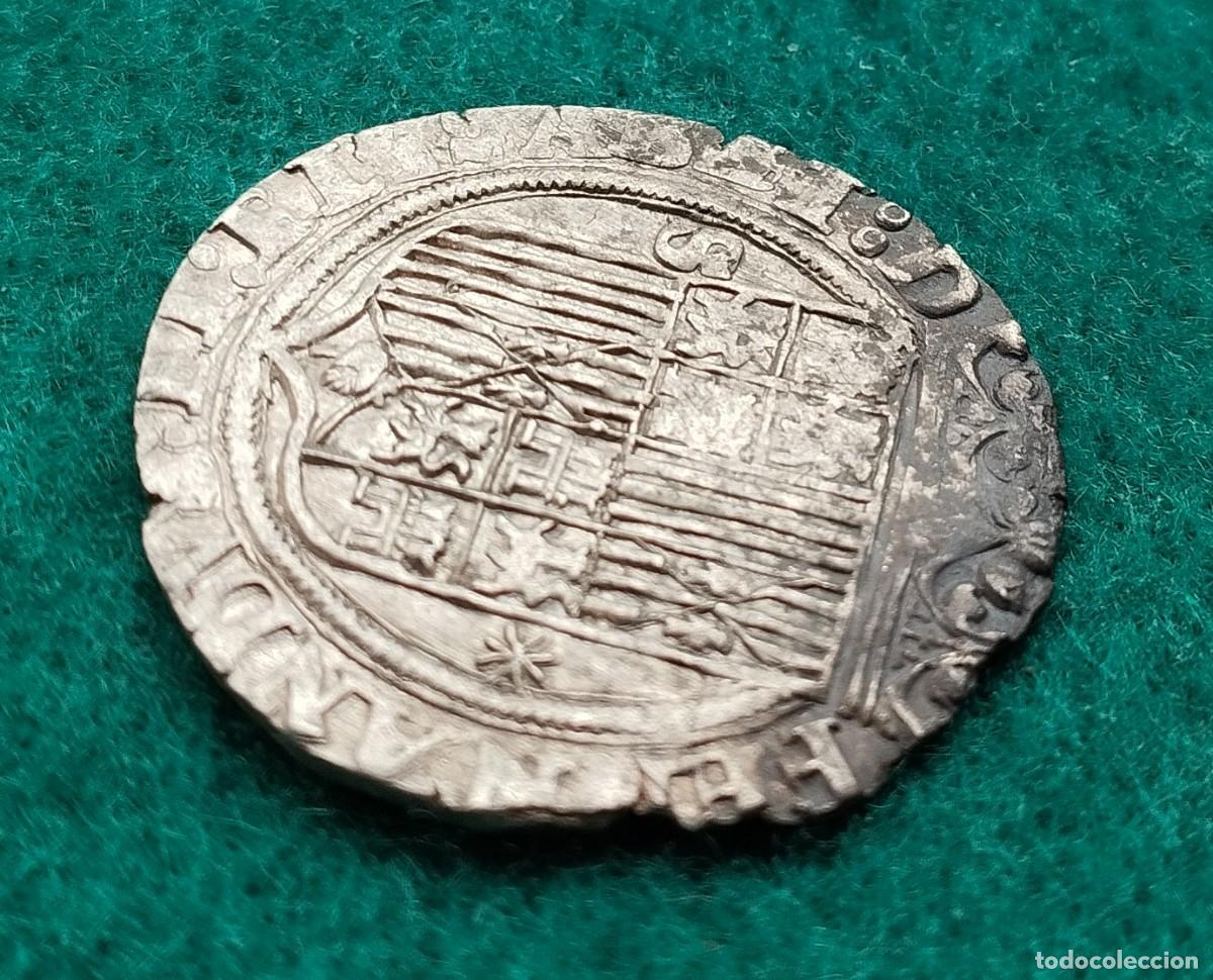Monedas medievales: Real plata Sevilla Reyes Catolicos - Foto 10