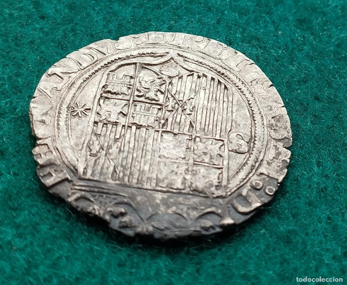 Monedas medievales: Real plata Sevilla Reyes Catolicos - Foto 11