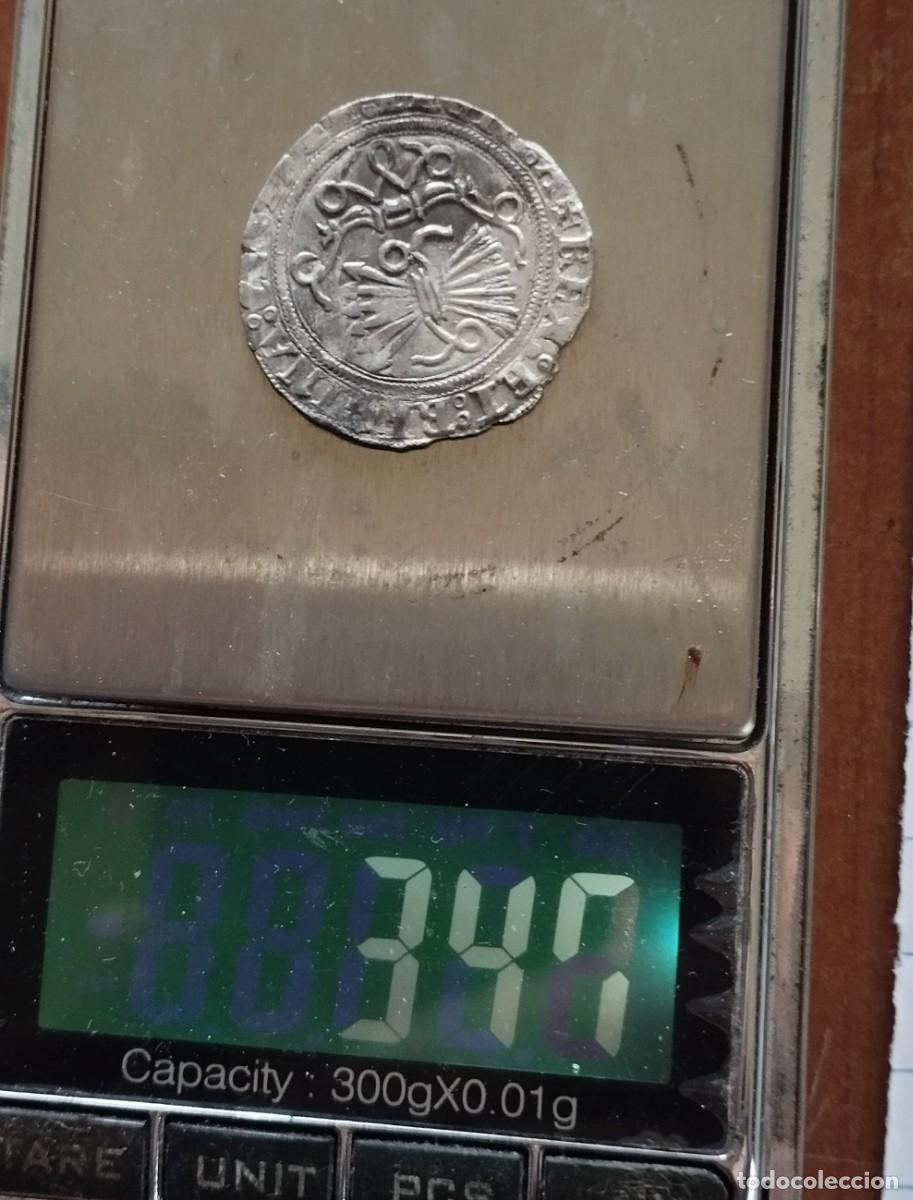 Monedas medievales: Real plata Sevilla Reyes Catolicos - Foto 13