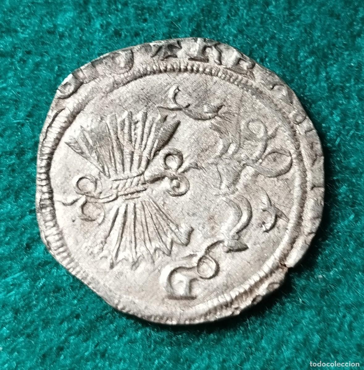 Monedas medievales: 1 Real plata Granada Reyes Catolicos - Foto 3