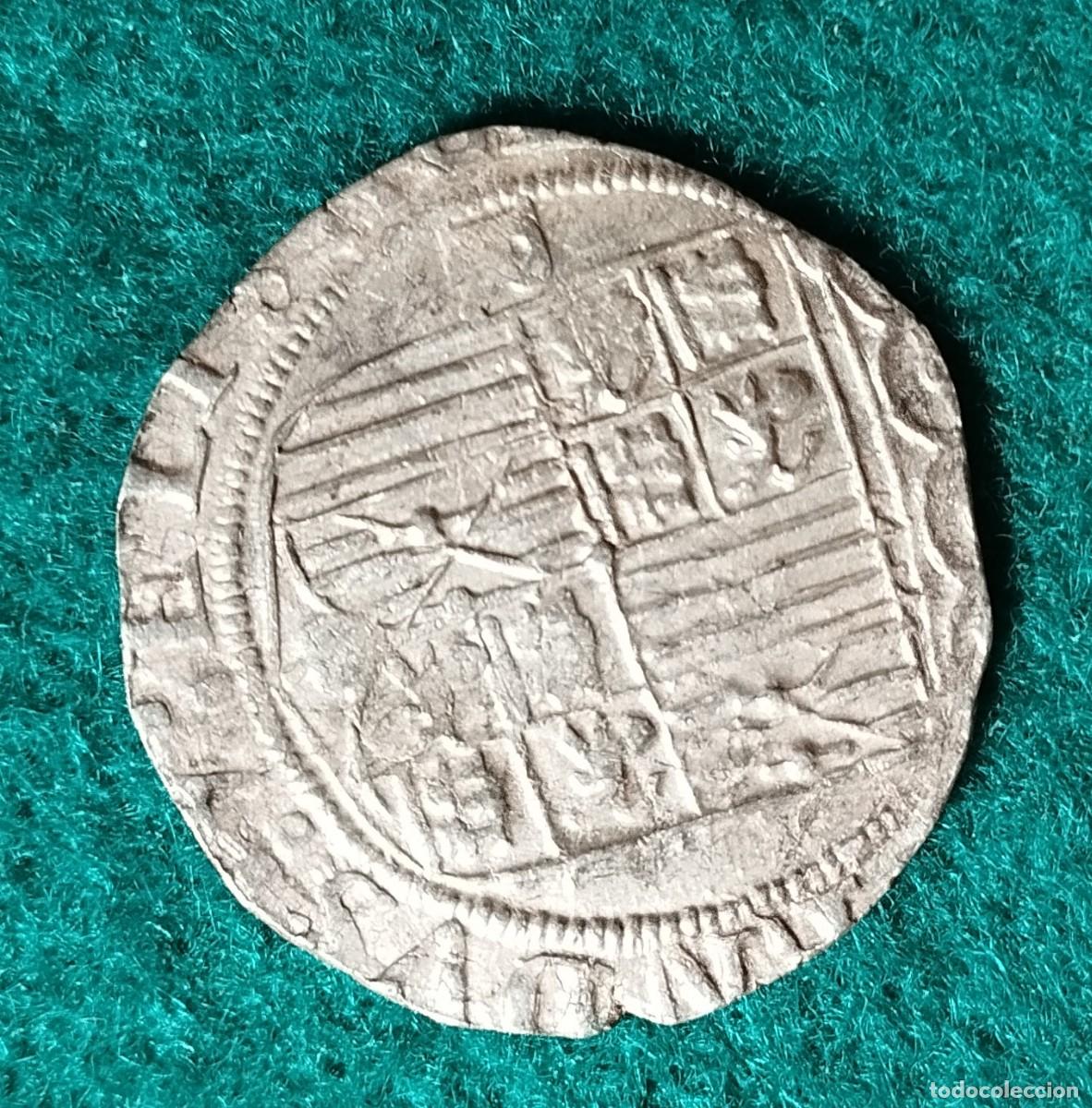 Monedas medievales: 1 Real plata Granada Reyes Catolicos - Foto 4