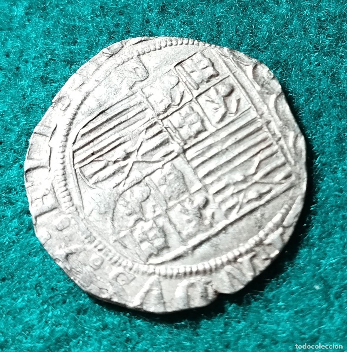 Monedas medievales: 1 Real plata Granada Reyes Catolicos - Foto 6