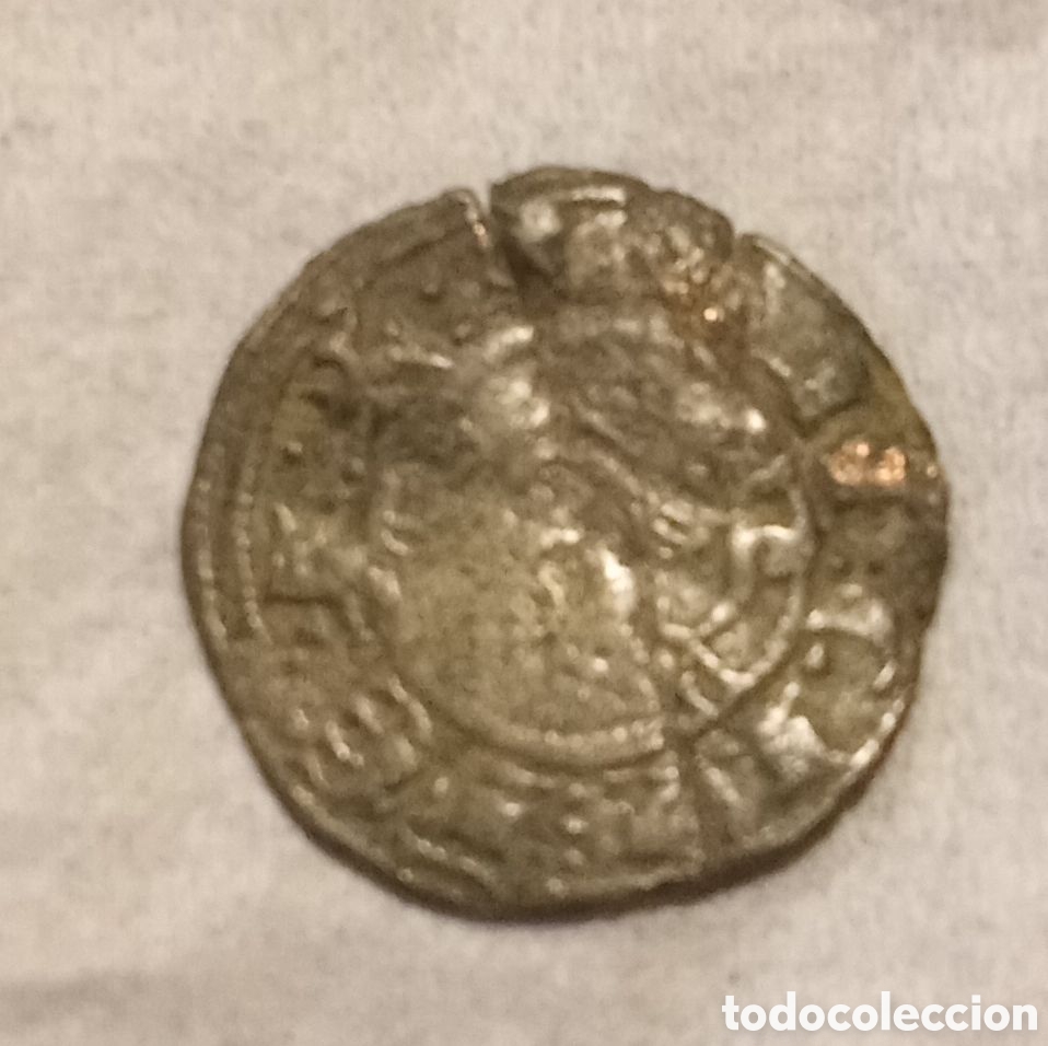Monedas medievales: MONEDA MEDIEVAL ANTIGUA - Foto 2