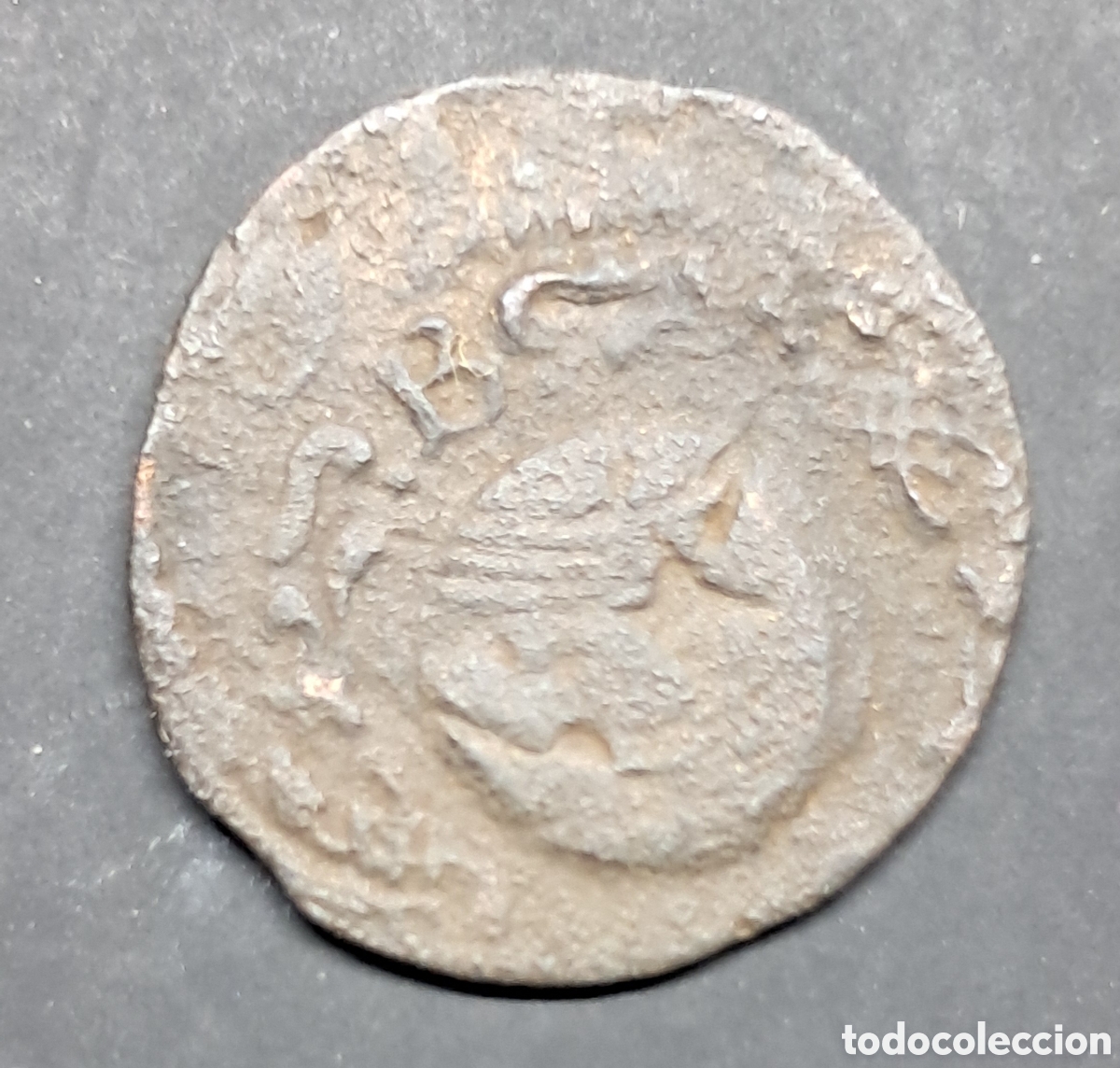 Monedas medievales: Moneda 2 diner carlos III 1709