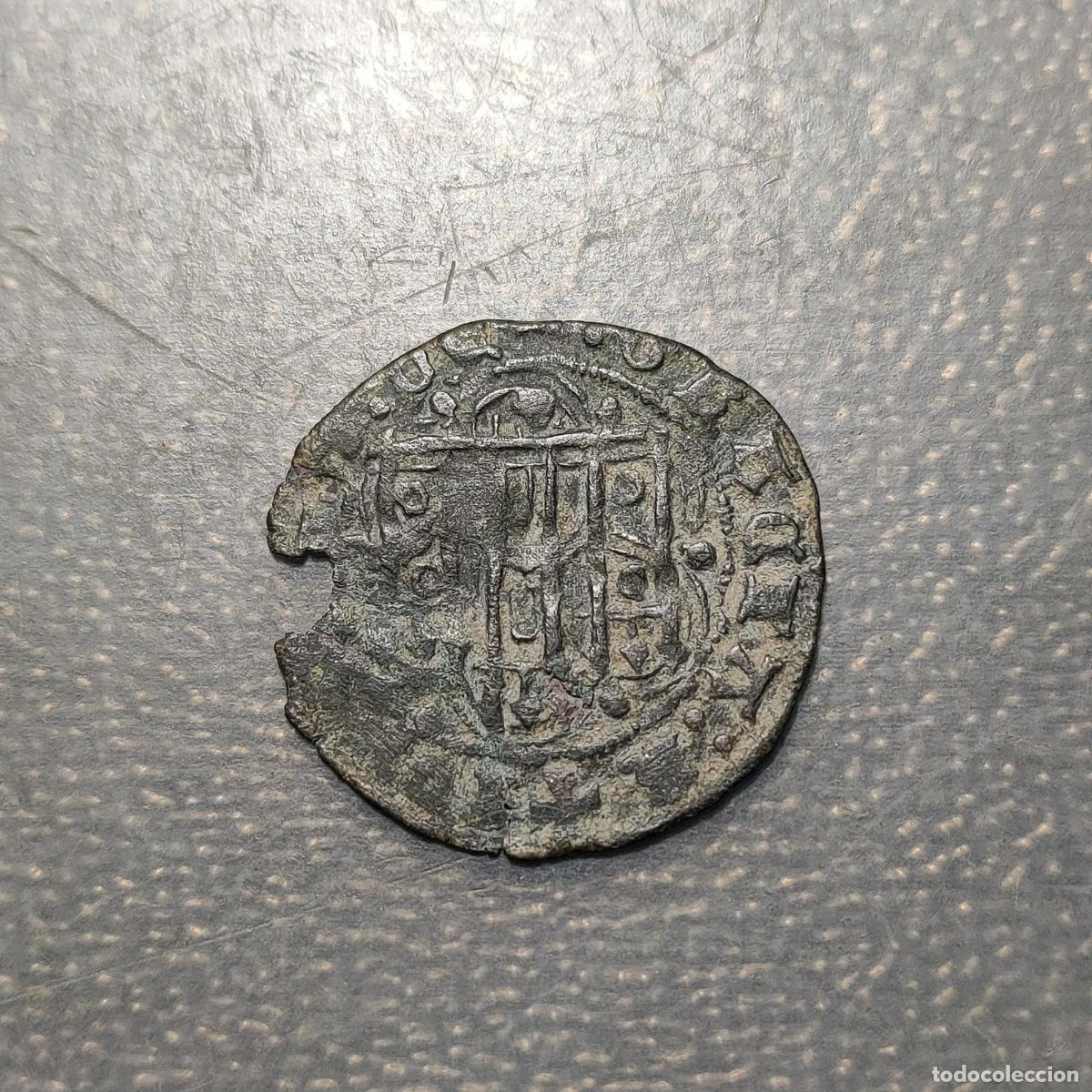 Monedas medievales: ESPA&Ntilde;A CORU&Ntilde;A JUAN II BLANCA (1406-1454) AB.626
