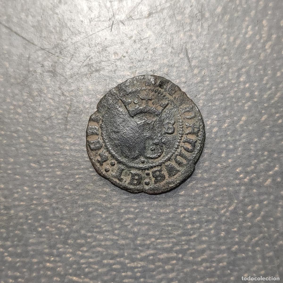 Monedas medievales: ESPA&Ntilde;A SEVILLA REYES CATOLICOS BLANCA (1474-1504)