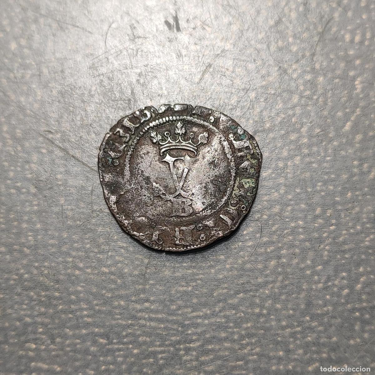 Monedas medievales: ESPA&Ntilde;A BURGOS REYES CATOLICOS BLANCA (1474-1504) SIN MARCAS