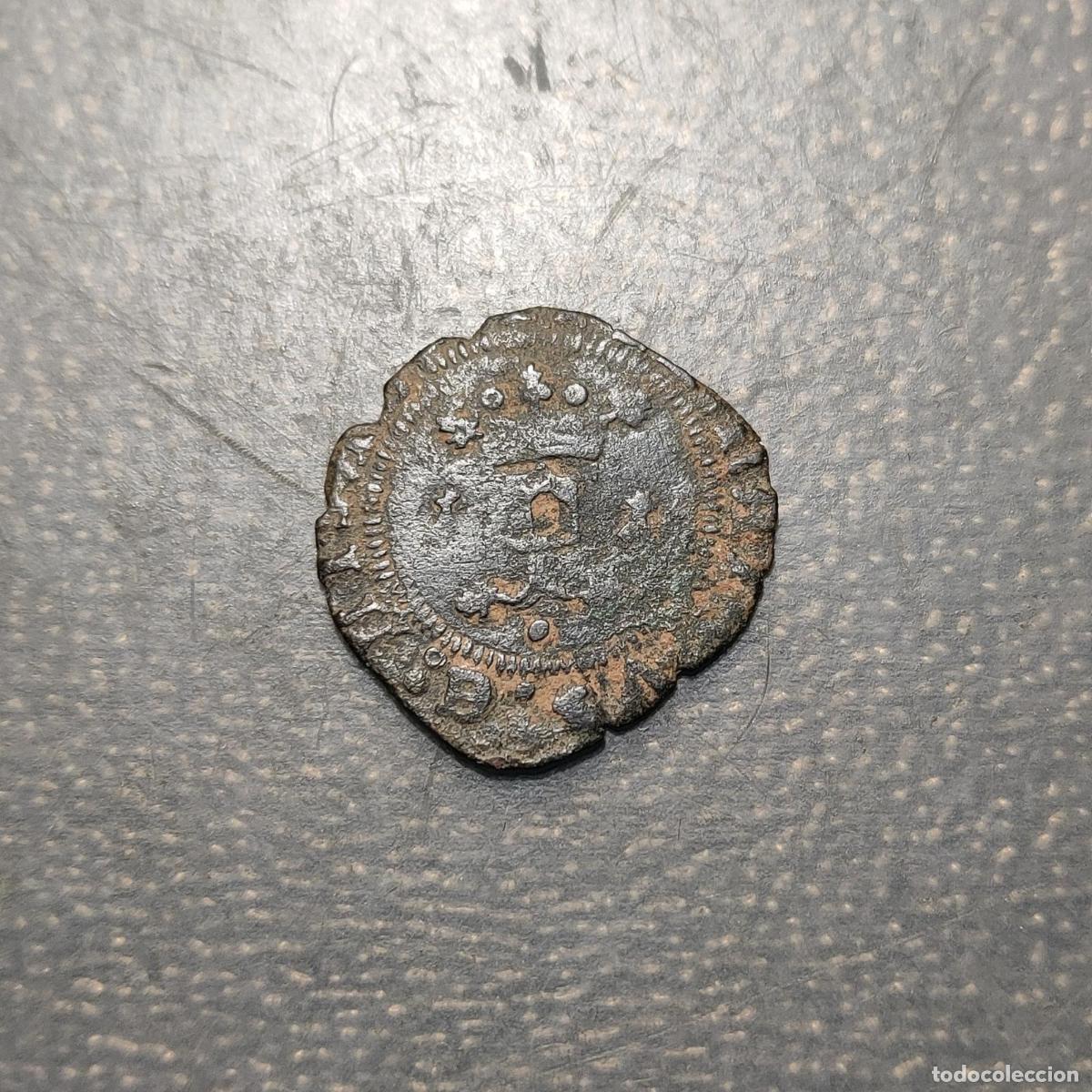Monedas medievales: ESPA&Ntilde;A BURGOS REYES CATOLICOS BLANCA (1474-1504)