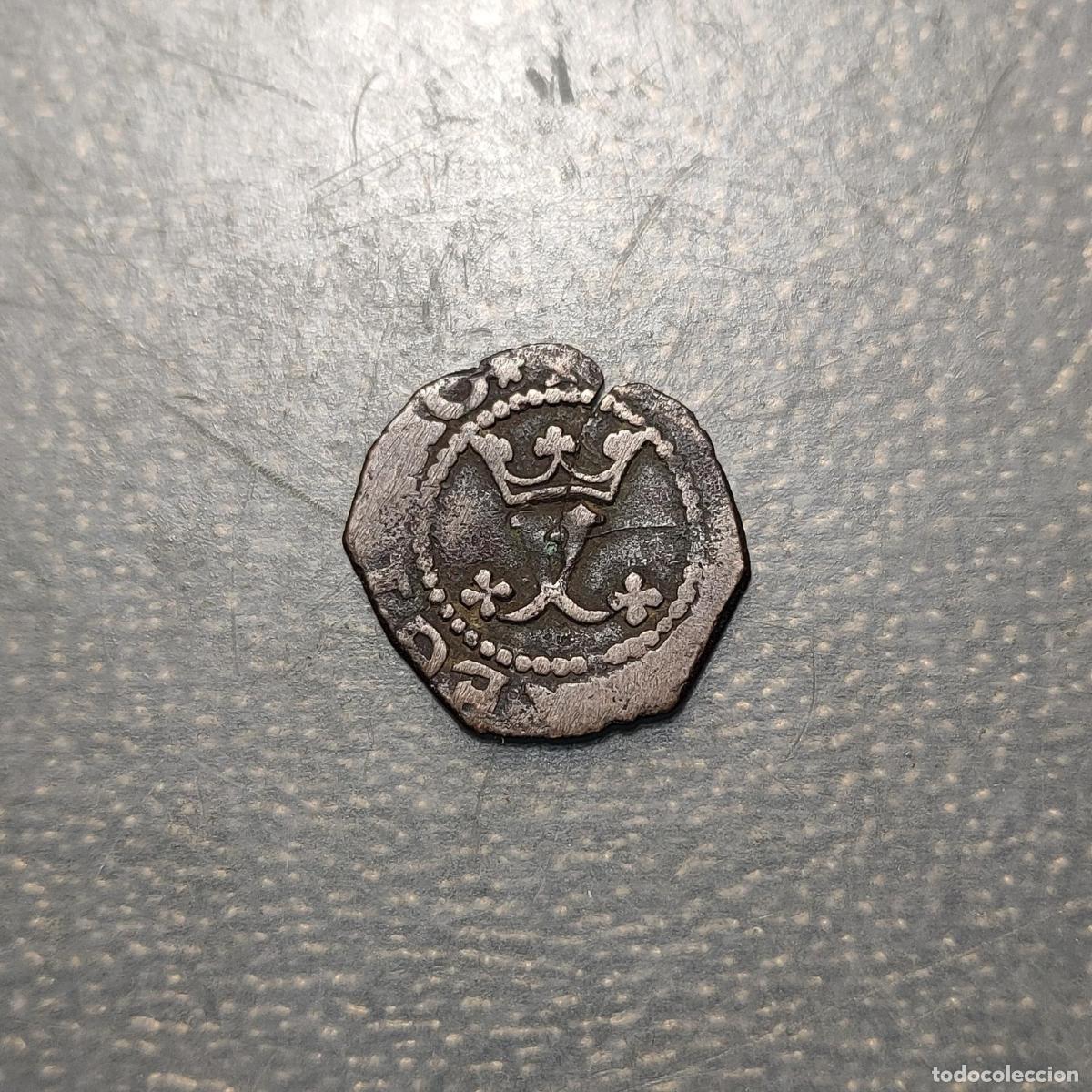 Monedas medievales: ESPA&Ntilde;A CUENCA REYES CATOLICOS BLANCA (1474-1504)
