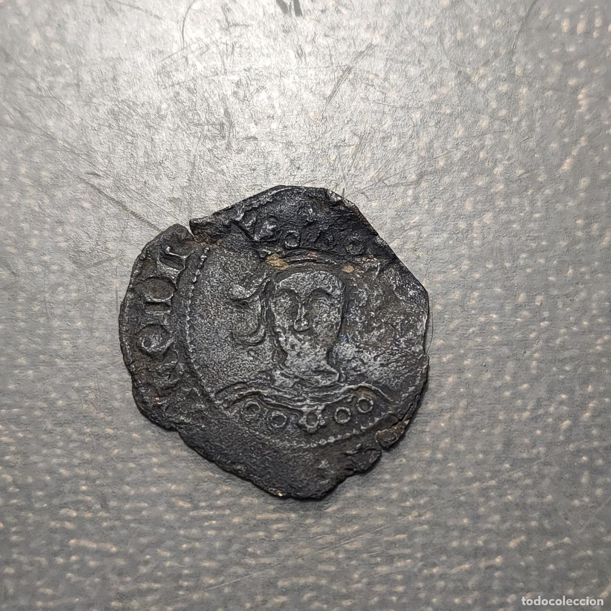 Monedas medievales: ESPA&Ntilde;A SEVILLA ENRIQUE IV CUARTILLO (1454-1474) AB. 755