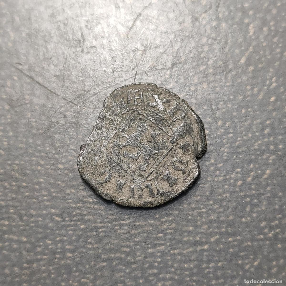 Monedas medievales: ESPA&Ntilde;A SEVILLA ENRIQUE IV BLANCA DE ROMBO (1454-1474) AB. 384