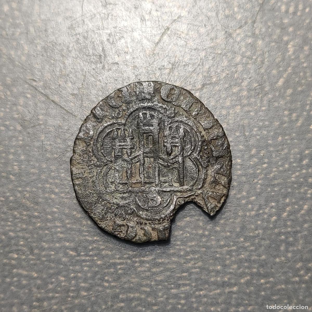Monedas medievales: ESPA&Ntilde;A SEVILLA ENRIQUE III BLANCA (1390-1406) AB. 607