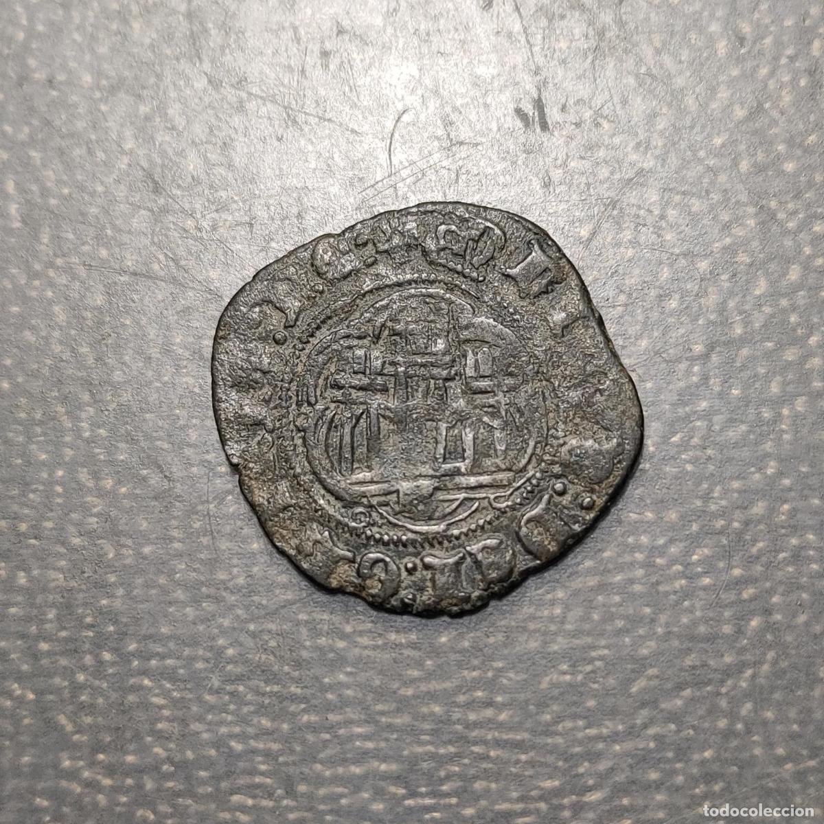 Monedas medievales: ESPA&Ntilde;A BURGOS ENRIQUE III BLANCA (1390-1406) AB. 597