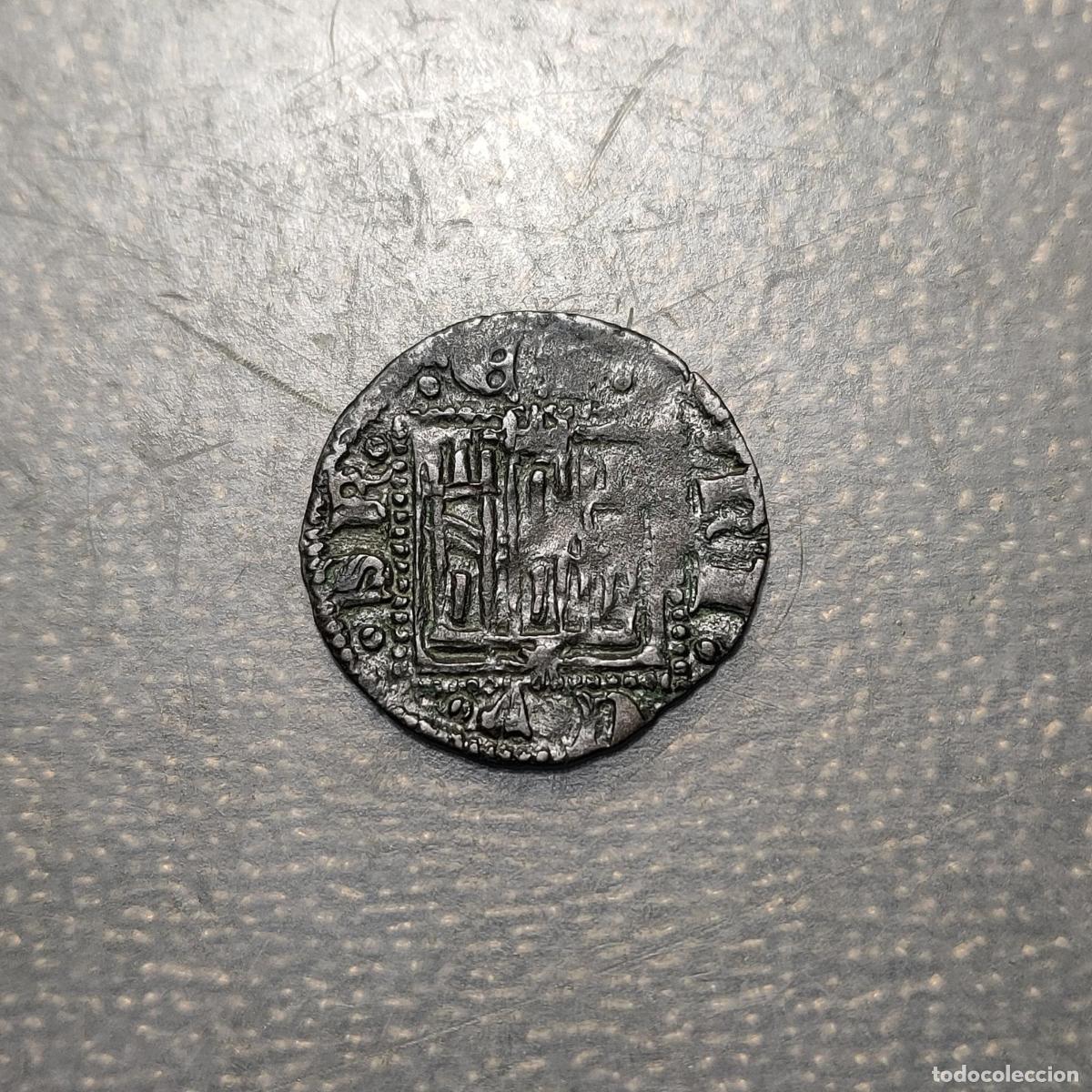 Monedas medievales: ESPA&Ntilde;A CORU&Ntilde;A ENRIQUE II NOVEN (1368-1379) AB. 497