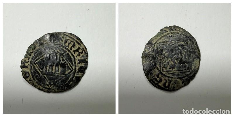 Monedas medievales: MONEDA. BLANCA DEL ORDENAMIENTO DE SEGOVIA DE 1471 DE ENRIQUE IV. CECA BURGOS?