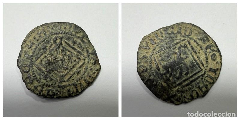 Monedas medievales: MONEDA. BLANCA DEL ORDENAMIENTO DE SEGOVIA DE 1471 DE ENRIQUE IV. CECA CUENCA. VER FOTO