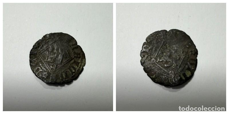 Monedas medievales: MONEDA. BLANCA DEL ORDENAMIENTO DE SEGOVIA DE 1471 DE ENRIQUE IV. CECA SEVILLA. VER FOTO