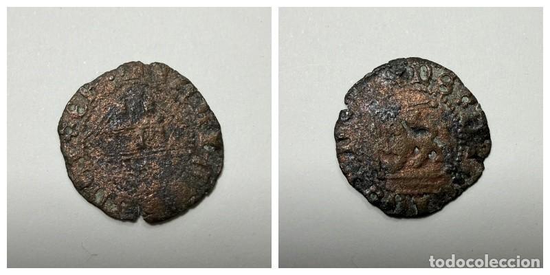Monedas medievales: MONEDA. BLANCA DEL ORDENAMIENTO DE SEGOVIA DE 1471 DE ENRIQUE IV. CECA SEVILLA. VER