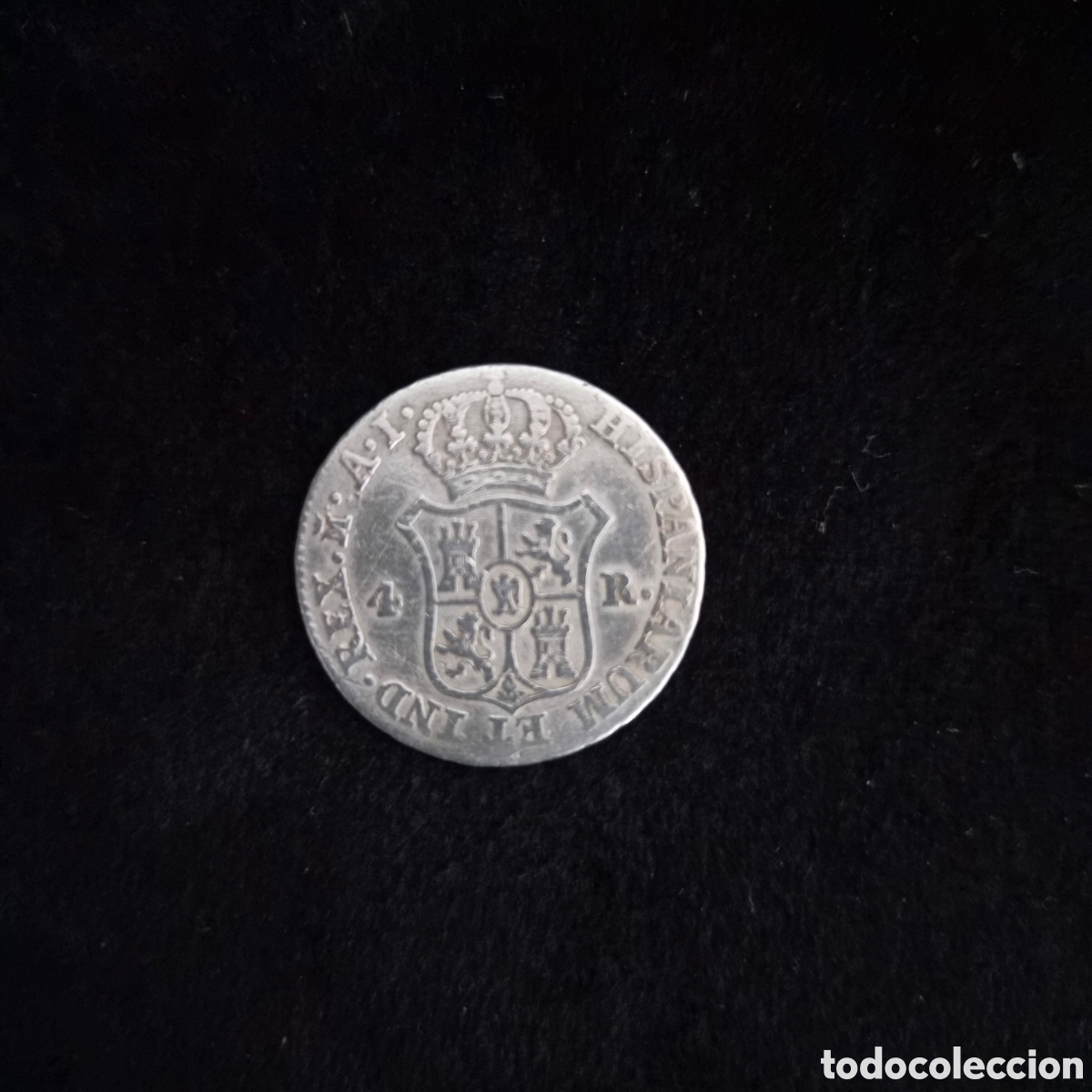 Monedas medievales: 4 Reales de Jos&eacute; I Bonaparte &ndash; 1811 &ndash; Plata