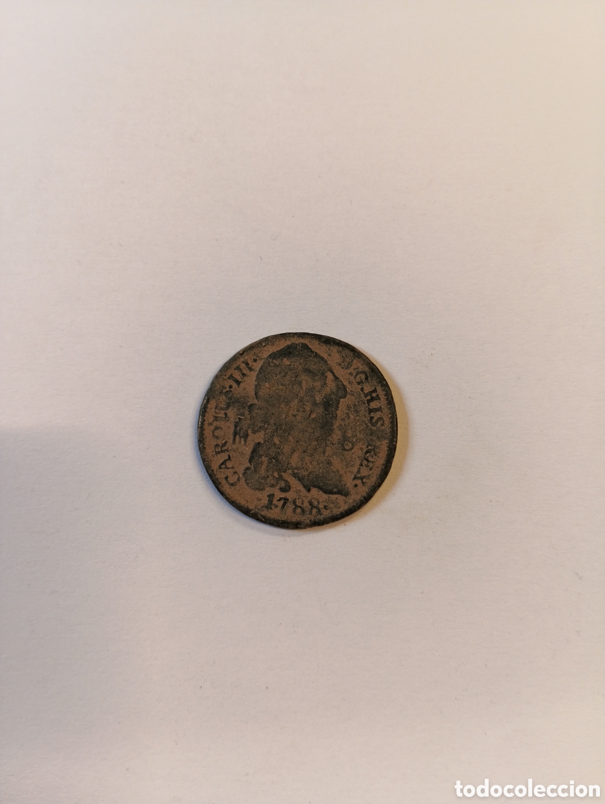 Monedas medievales: MONEDA REINADO CARLOS III 4 MARAVED&Iacute;S