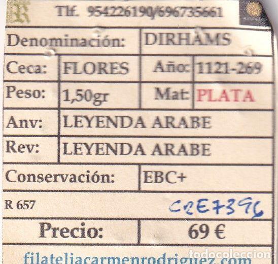 Monedas medievales: CRE7396 MONEDA ARABE DIRHAMS - Foto 3