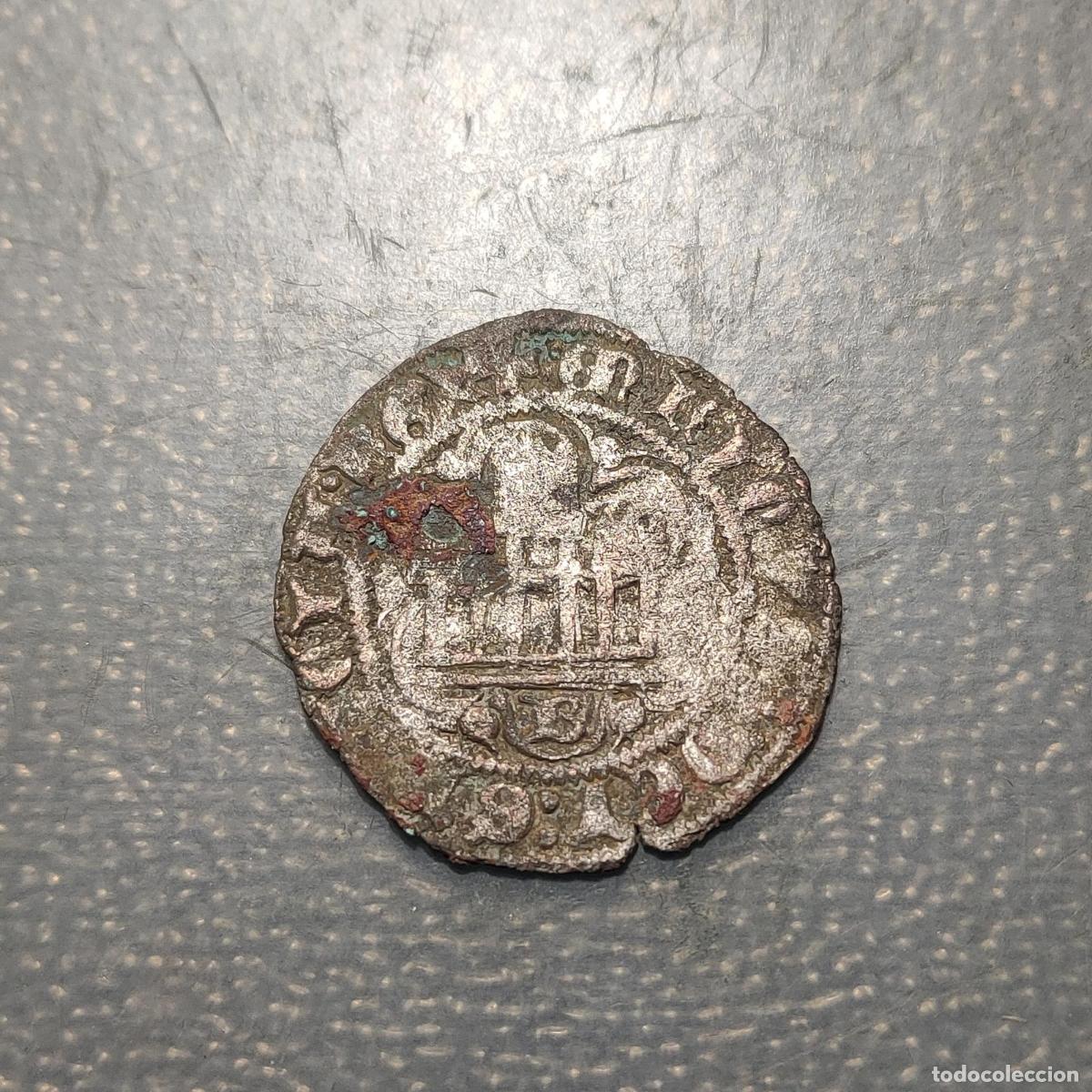Monedas medievales: ESPA&Ntilde;A BURGOS ENRIQUE III BLANCA (1390-1406)