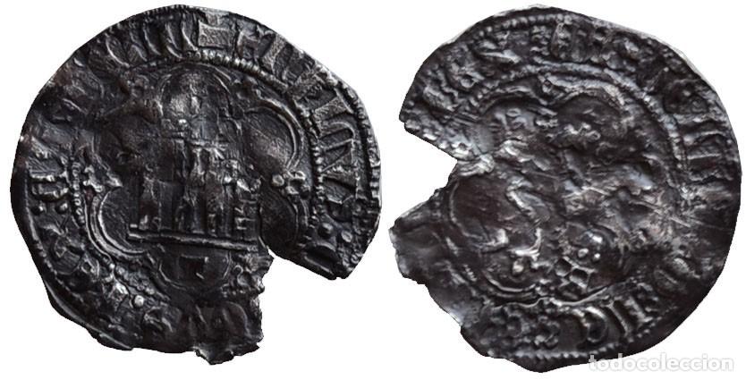 Monedas medievales: CUARTO DE REAL CUENCA