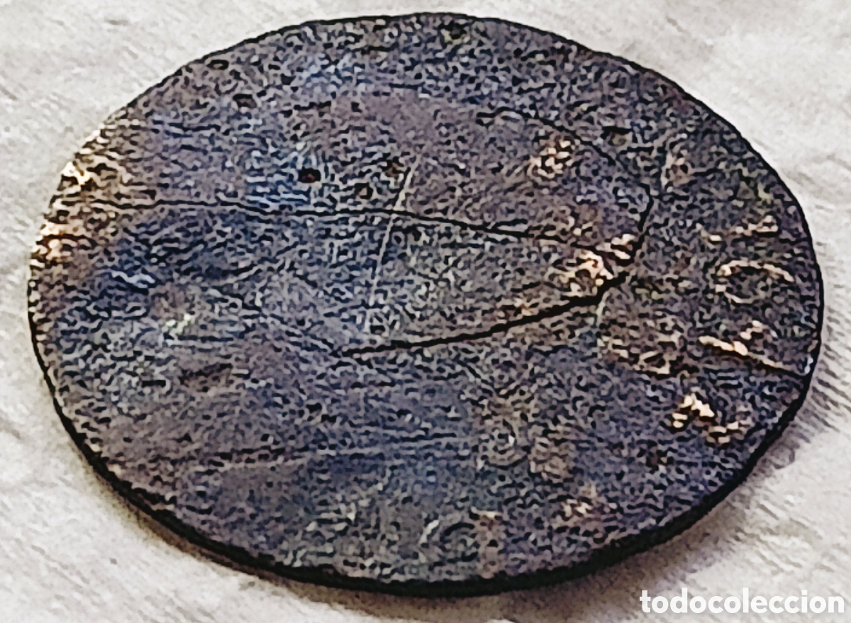 Monedas medievales: Moneda de &eacute;poca (1642) Muy rara - Foto 30