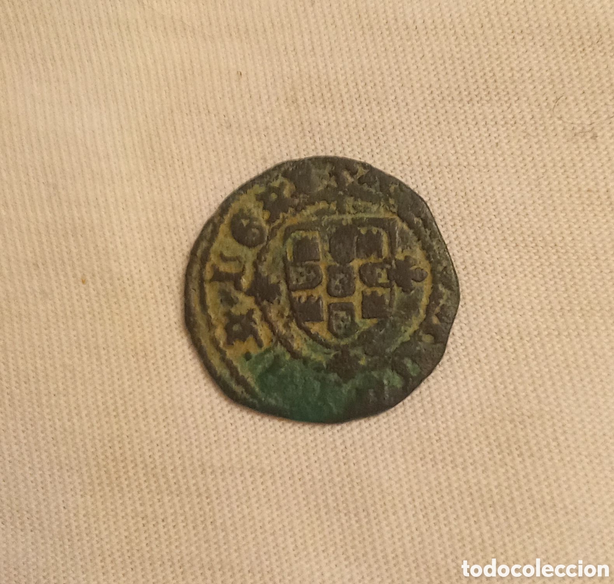 Monedas medievales: MONEDA HISPANO PORTUGUESA - Foto 2