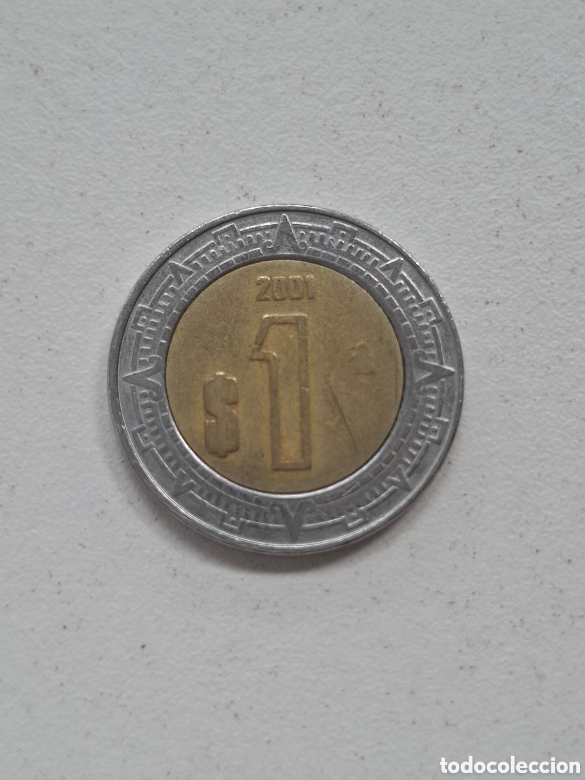Monedas medievales: Moneda Peso Mexicano 2001