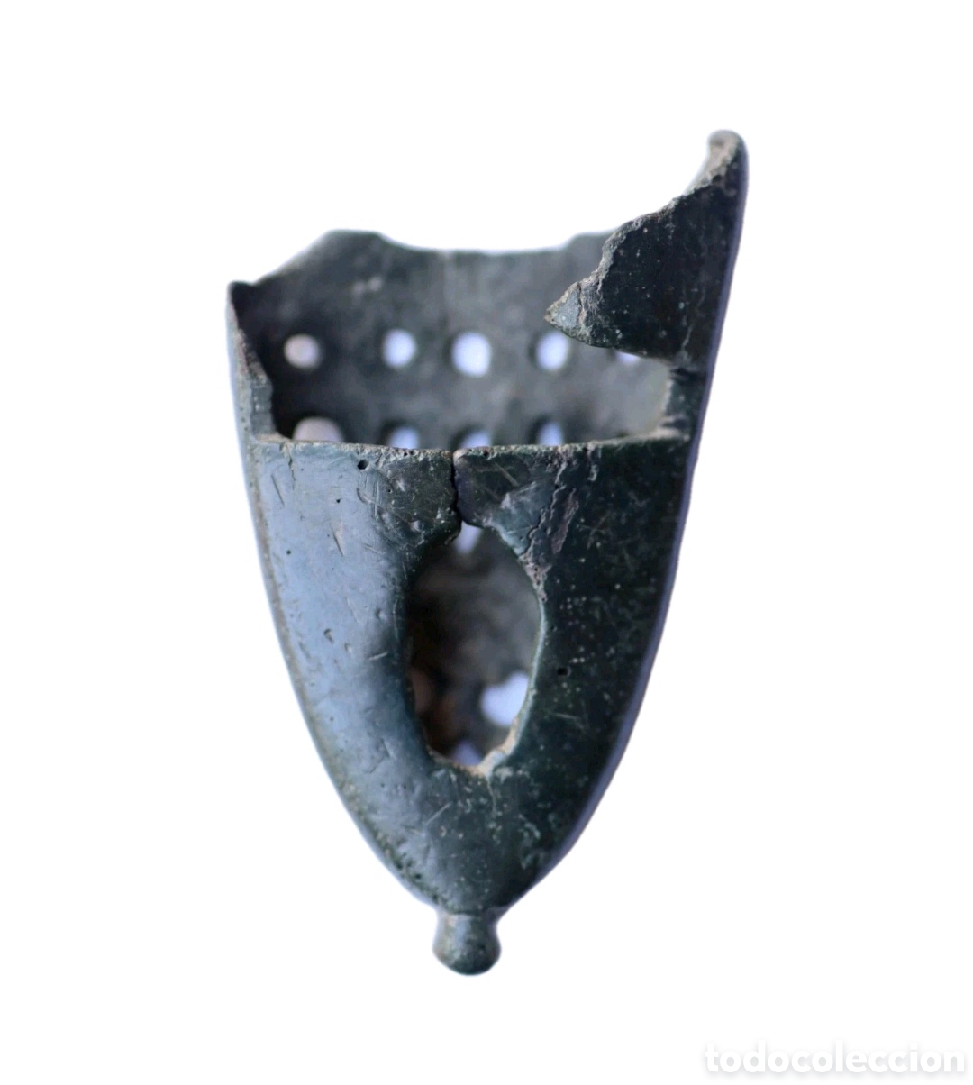Monedas medievales: CONTERA DE VAINA MEDIEVAL CRISTIANA - Foto 2