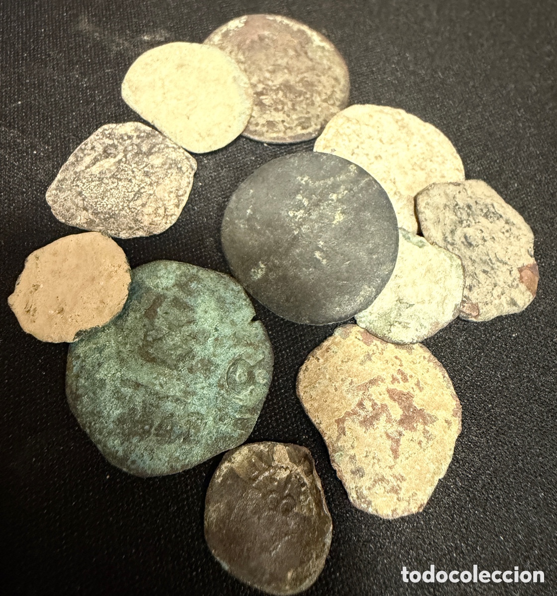 Monedas medievales: Lote 10 monedas a idetificar. - Foto 4