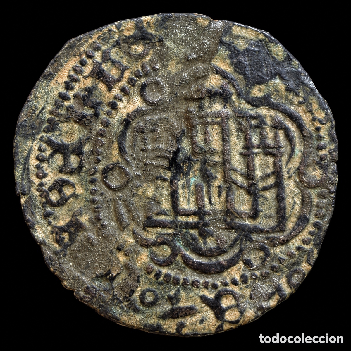 Monedas medievales: Moneda medieval. Blanca - Foto 2