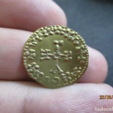Monnaies royaumes wisigoths: TRIENTE VISIGODO DE EGICA Y WITIZA. Lote 283348983