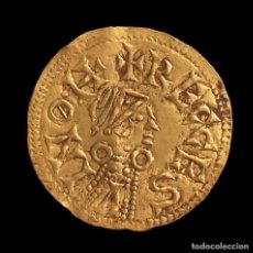 Monedas reinos visigodos: MONEDA VISIGODA DE ORO TREMIS TREMISIS TRIENTE RECCESVINTOS TARRACO. Lote 362296270