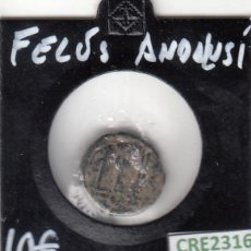 Monedas reinos visigodos: CRE2316 MONEDA FELUS ANDALUSI BC