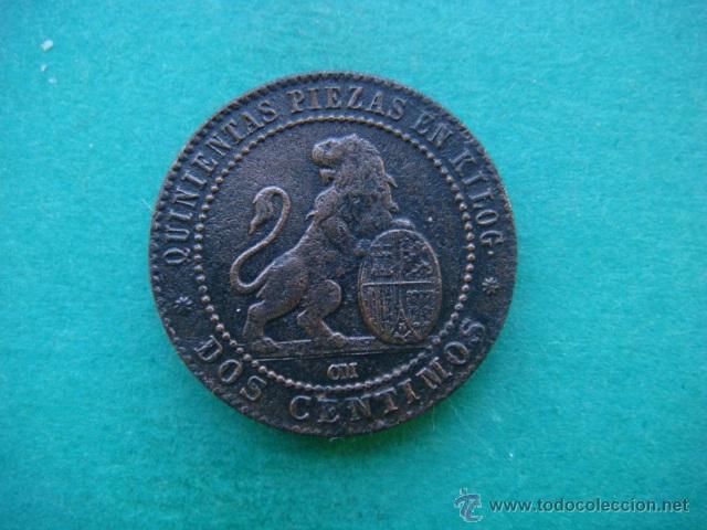 Monedas Rep&uacute;blica: 2-CENTIMOS - Foto 2