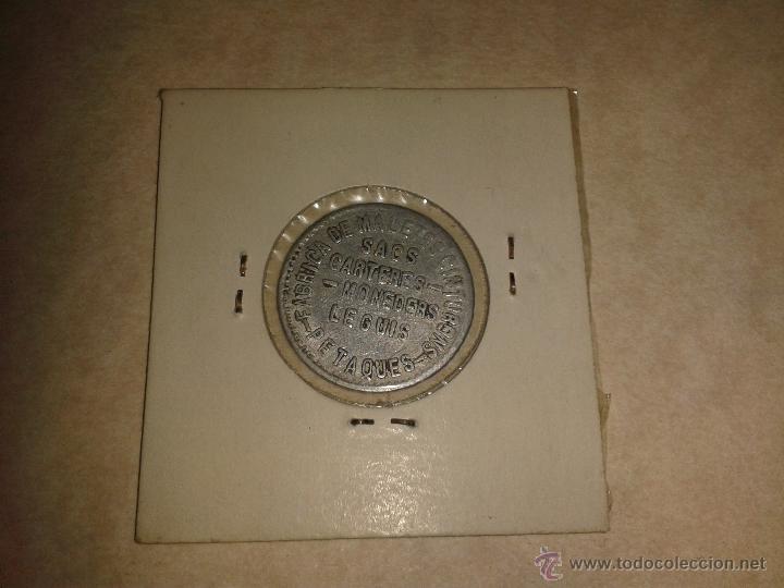 Monedas Rep&uacute;blica: Moneda propaganda casa Perello, variante - Foto 2