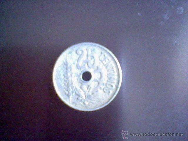 Monedas Rep&uacute;blica: 25 centimos cts republica moneda - Foto 4