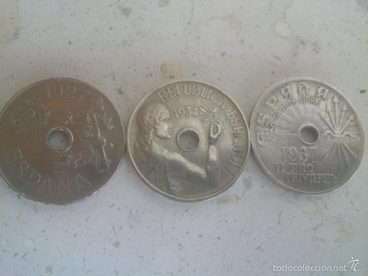 Monedas Rep&uacute;blica: 25 CTS DISTINTOS A&Ntilde;OS - Foto 1