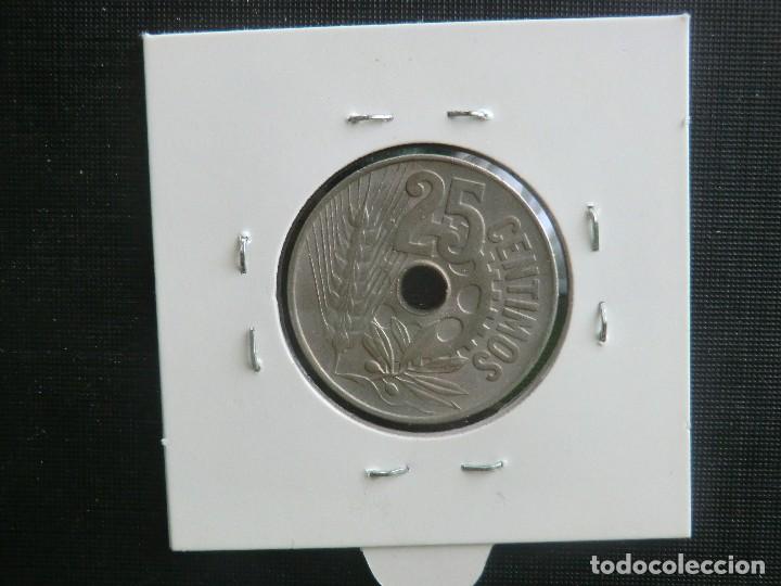 Monedas Rep&uacute;blica: 25 CENTIMOS 1934 SIN CIRCULAR - Foto 2